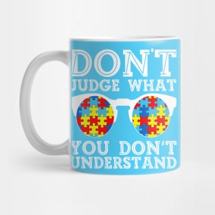 Autism Awareness T Shirt Gift For Autistic Kids Awareness Mug